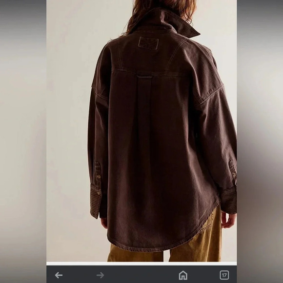 Free People Brown Button Down Shirt - Picture 3 of 16